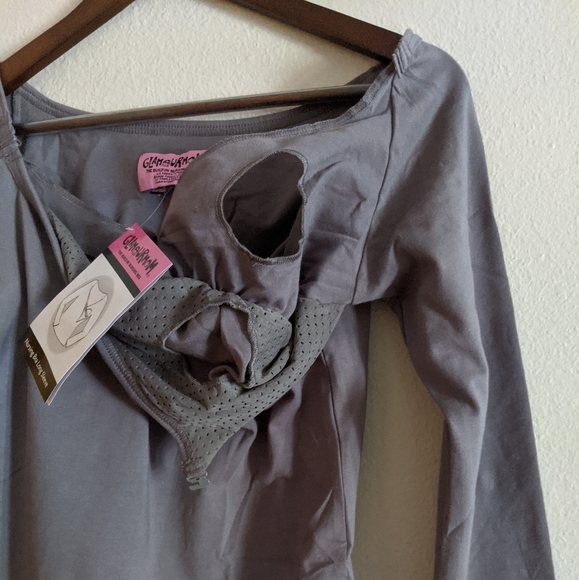 Glamourmom Nursing Long Sleeve Shirt - Picture 2 of 8